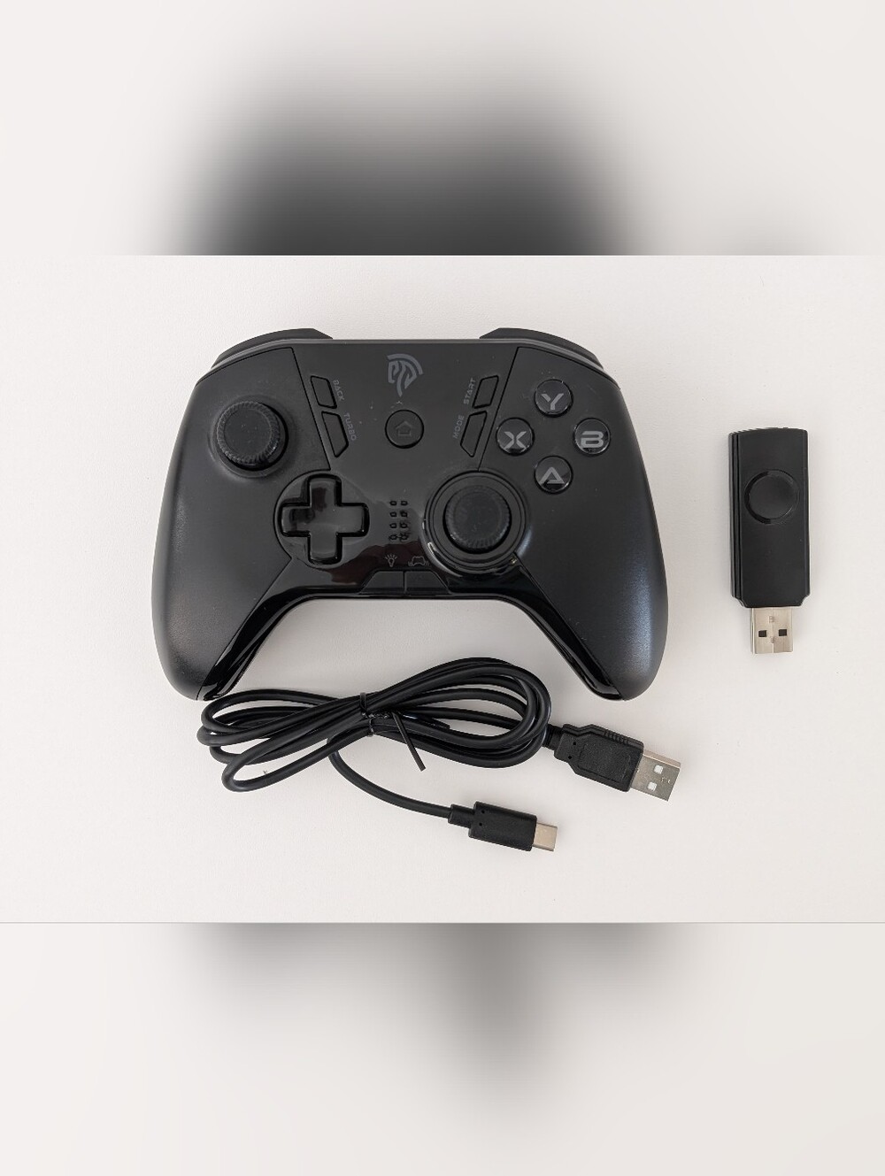 EasySMX 9110 Wireless Game Controller USB Dongle - Black Nintendo Switch  And PC